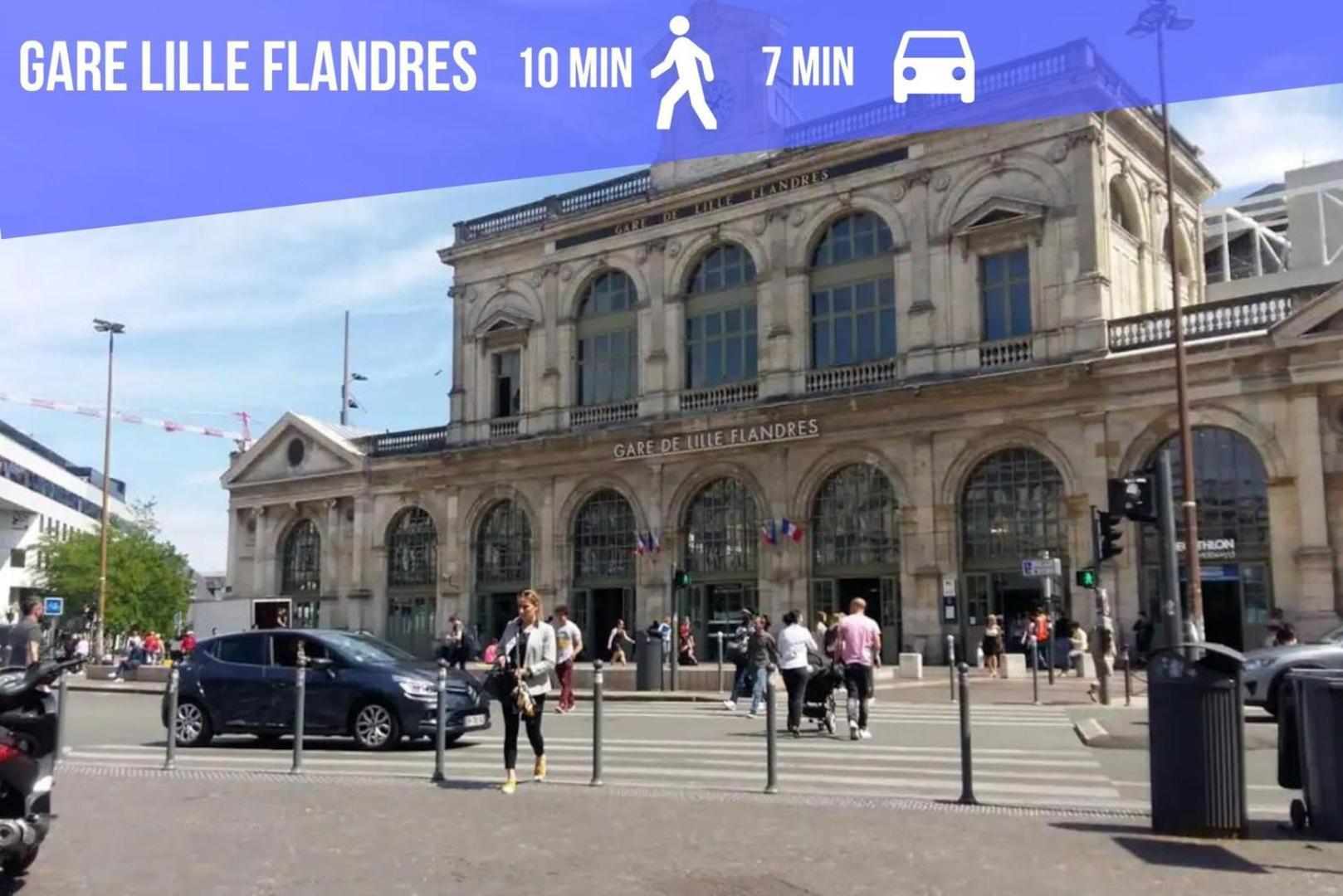 Lille Centre - Nice Flat With Terrace! 外观 照片