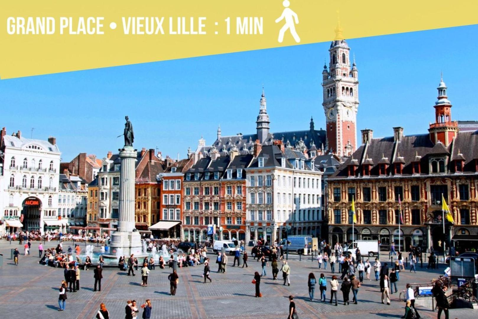 Lille Centre - Nice Flat With Terrace! 外观 照片